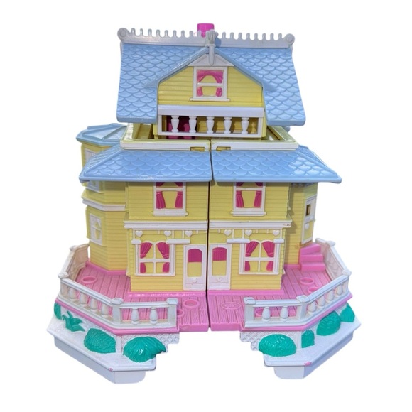 1995 Polly Pocket Pop-Up Party Play House Clubhouse ONLY Bluebird Toys 3 Stories - Picture 1 of 15